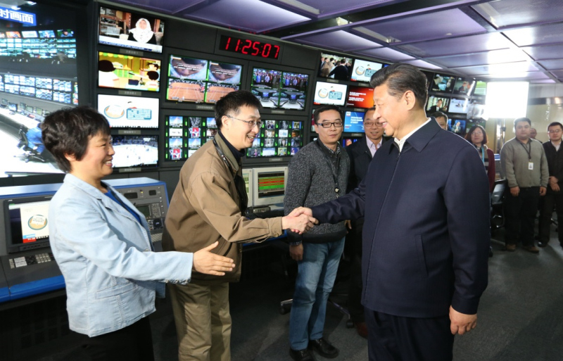 2019年1月25日，十九屆中央政治局在人民日報社就全媒體時代和媒體融合發(fā)展舉行第十二次集體學習。習近平總書記主持學習并發(fā)表重要講話。